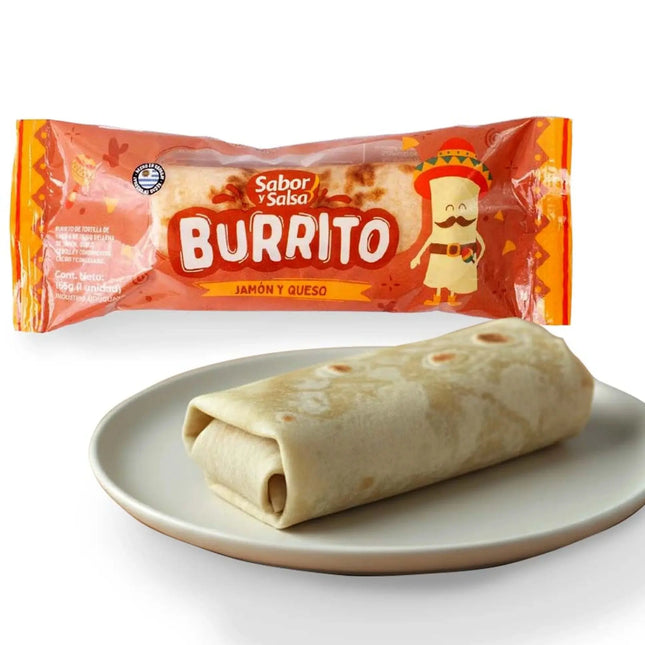 Burrito de Jamon y queso x 165g