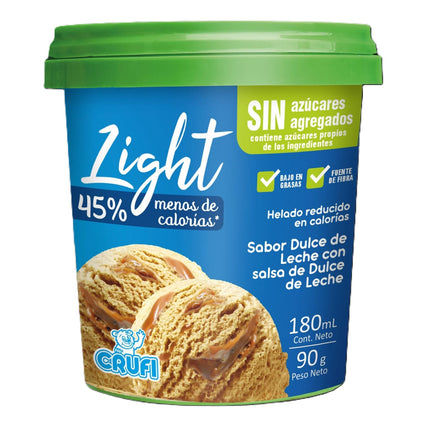 Vaso Light Dulce de Leche