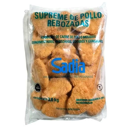 Pechuga de Pollo rebozada X 3 Kilos