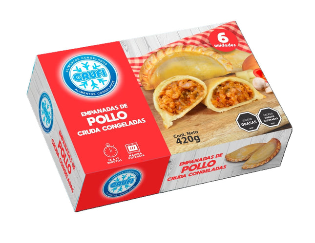 Empanadas Pollo x 6 uni