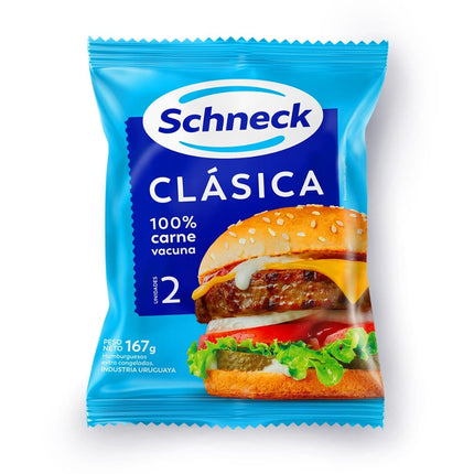 Hamburguesas Schneck Clásica (2 un.)