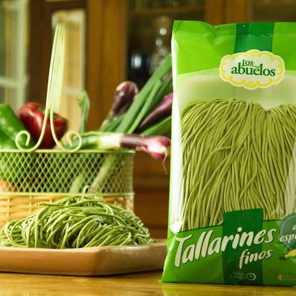 Tallarines de Espinaca x 500g Los Abuelos
