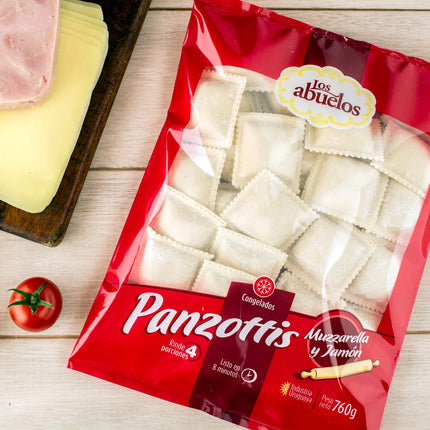 Panzottis Muzzarella y Jamon 760g