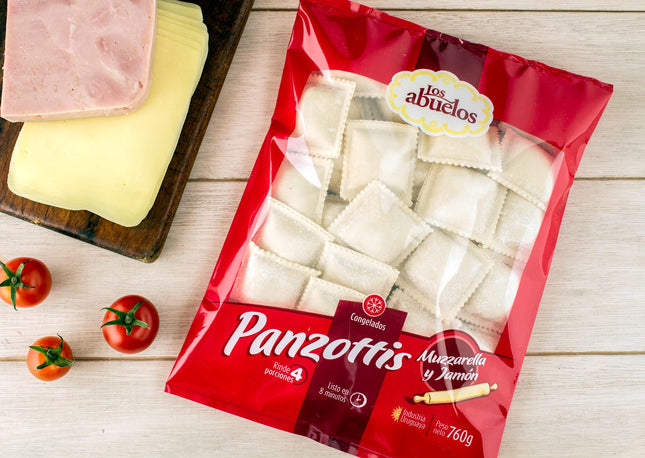 Panzottis Muzzarella y Jamon 760g