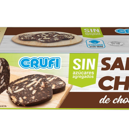 Salchichon de chocolate sin azucares agregados