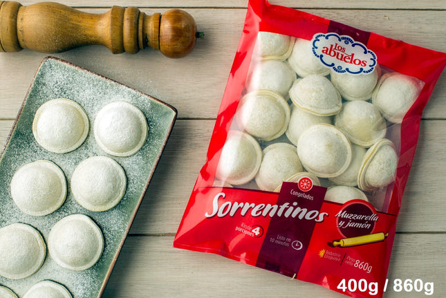 Sorrentino Muzzarella y Jamon x 860g Los Abuelos
