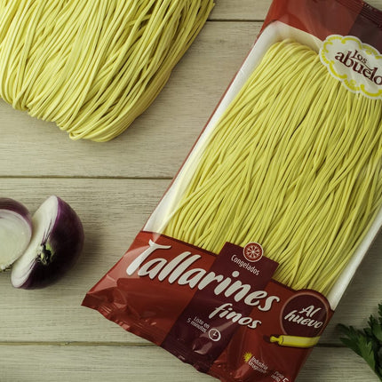 Tallarines al huevo x 500g Los Abuelos