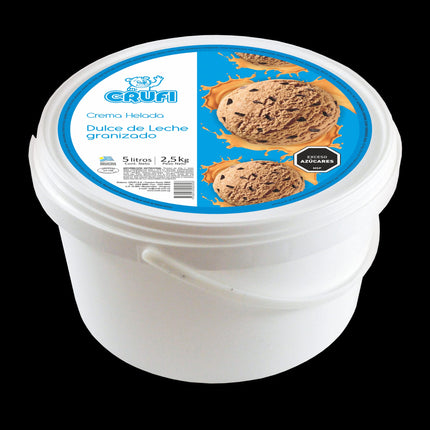 Dulce de leche granizado