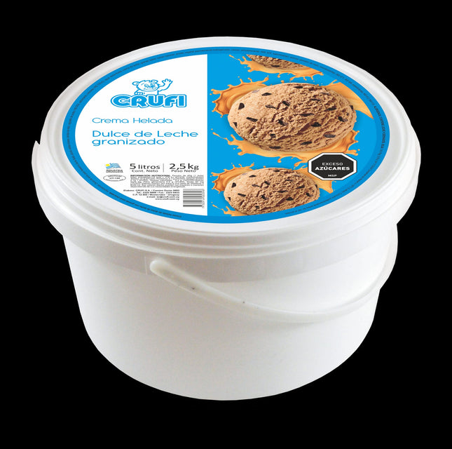 Dulce de leche granizado