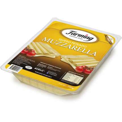 Muzzarella en Fetas x 200g Farming