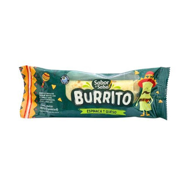 Burrito de Espinaca y queso x 165g