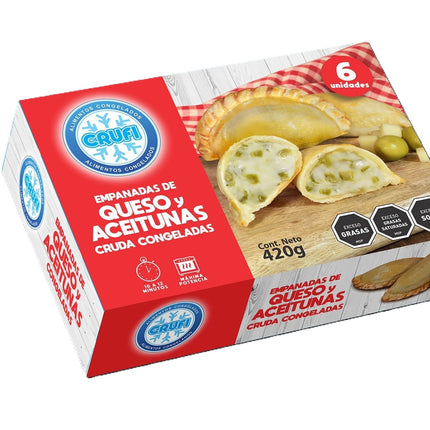 Empanadas Queso y Aceitunas x 6 uni