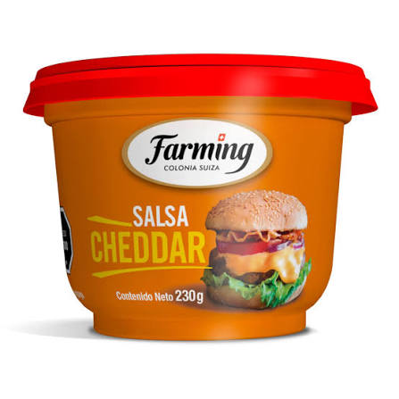 Salsa Cheddar x 230g Farming