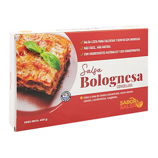 Salsas Boloñesa x 400g